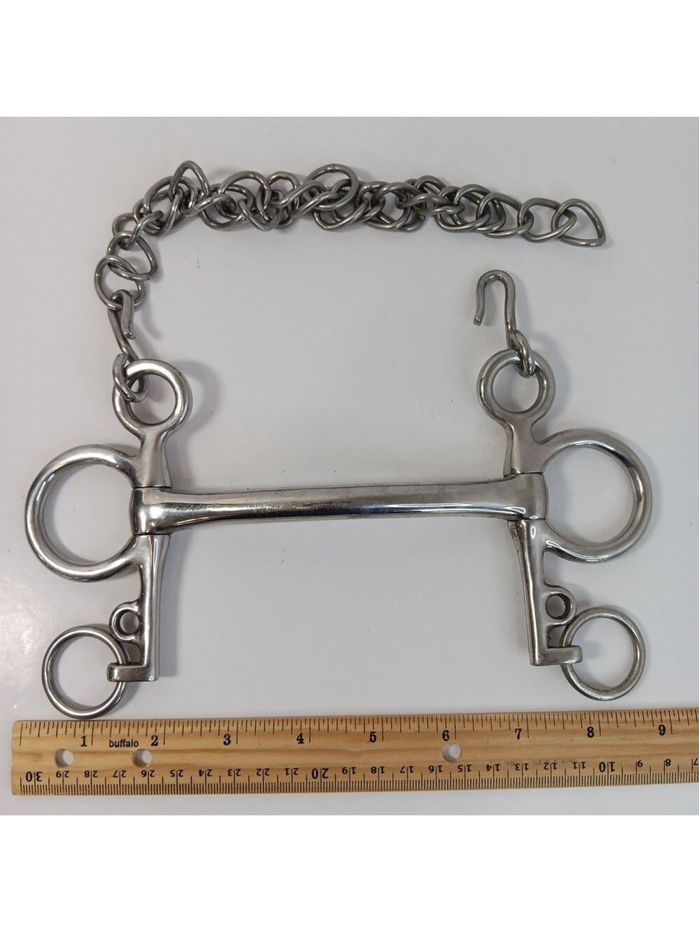 Low Port Pelham Bit Tack Horse Equestrian